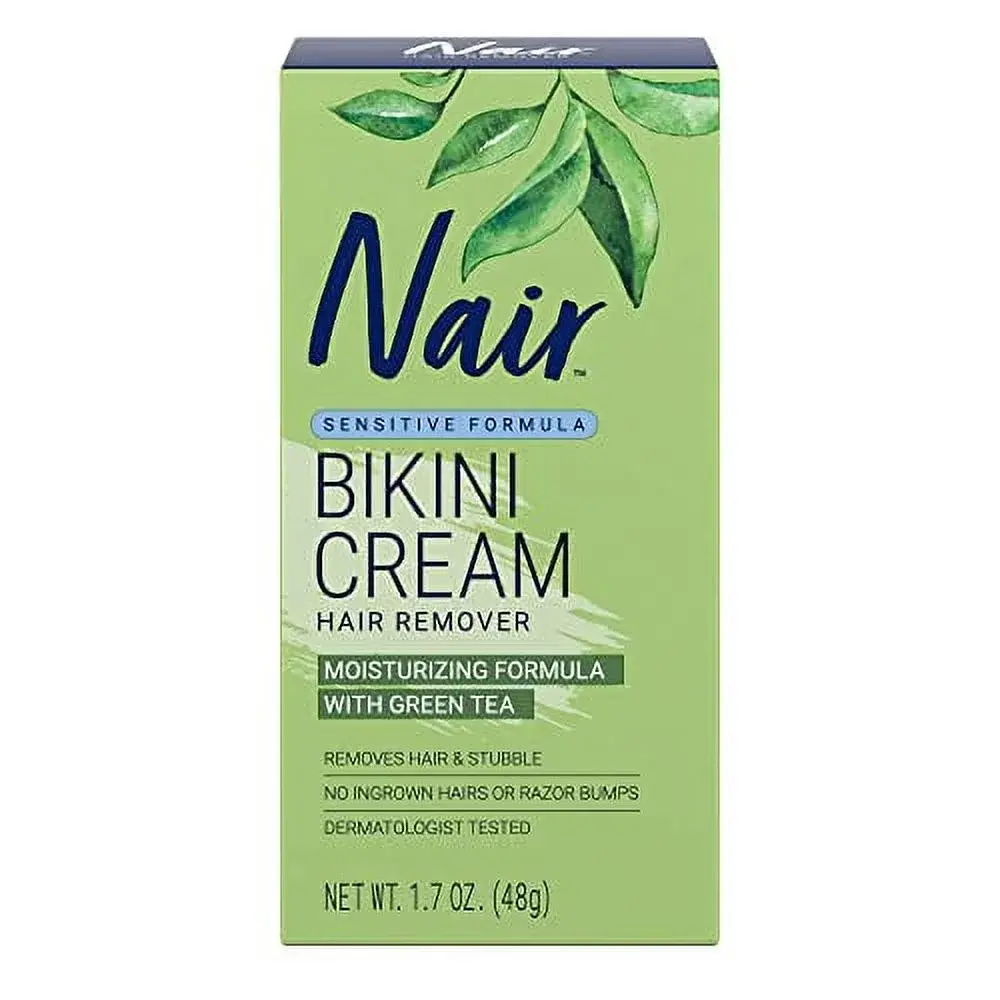 Nair Bikini Cream with Green Tea Sensitive Formula