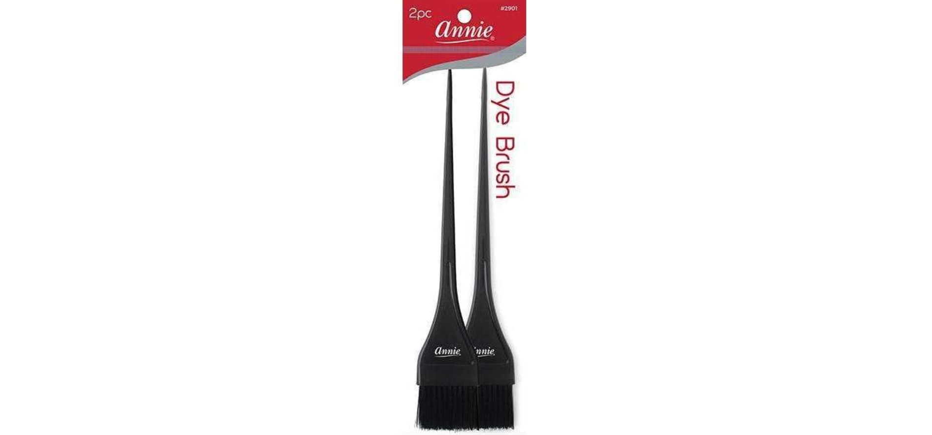 Annie Dye Brush S 2Ct Black