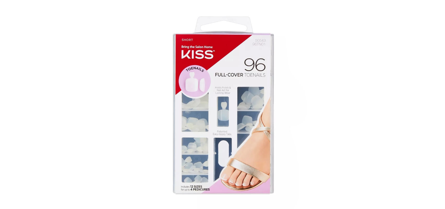 Kiss 96 Full-Cover Toenails