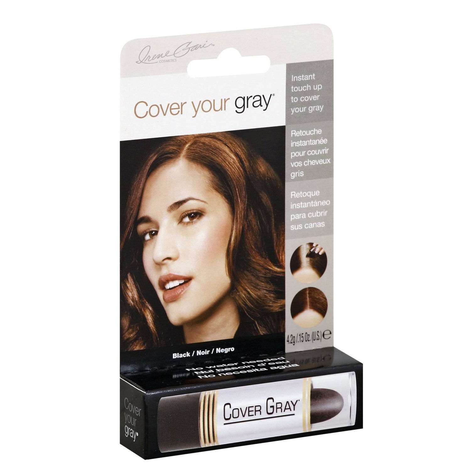 Cover Your Gray Cover Up Stick In Black