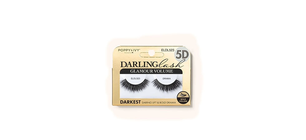 Thumbnail: Poppy & Ivy 5D Darling Lash Glamour Volume, Darkest