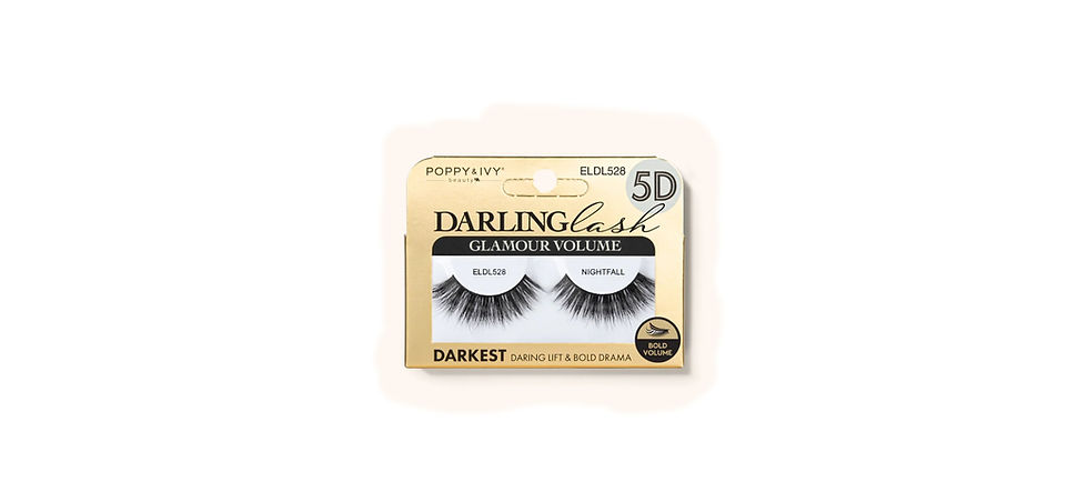 Thumbnail: Poppy & Ivy 5D Darling Lash Glamour Volume, Darkest