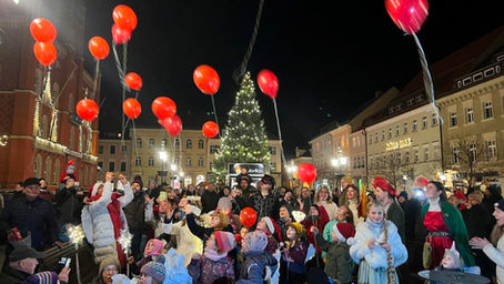 Adventsshopping mit Engelparade