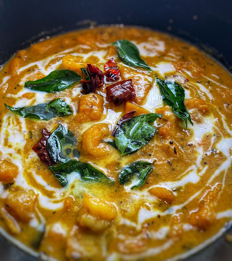 Green Mango & King Prawn Curry