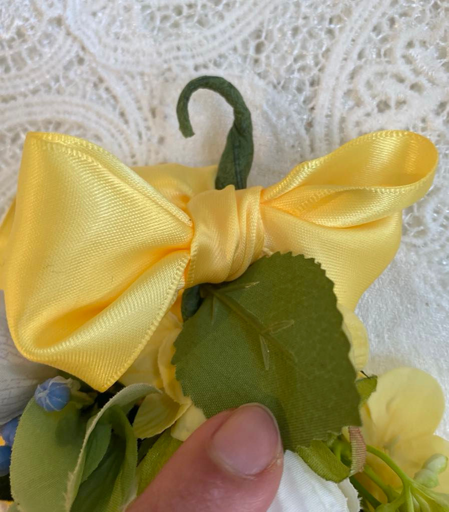 Thumbnail: Sweet Yellow Hydrangea Pin Corsage - Formal or Wedding