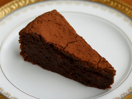 Valrhona Chocolate & Amoretti Torte with Cherry Liqueur