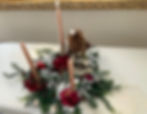 Christmas German Candle Wreath