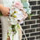 Thumbnail: ‘Demure Delight’ Soft Pink & White Waterfall Bouquet