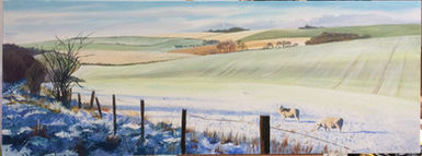 The Ridway, melting snow