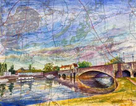 Nags Head Abingdon on map