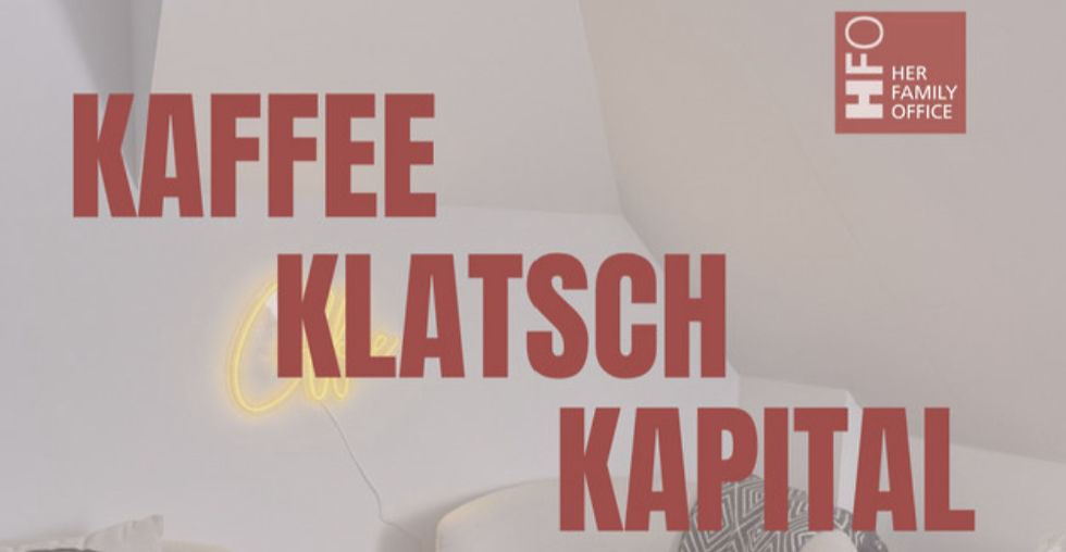 Unser Podcast: Kaffee, Klatsch und Kapital