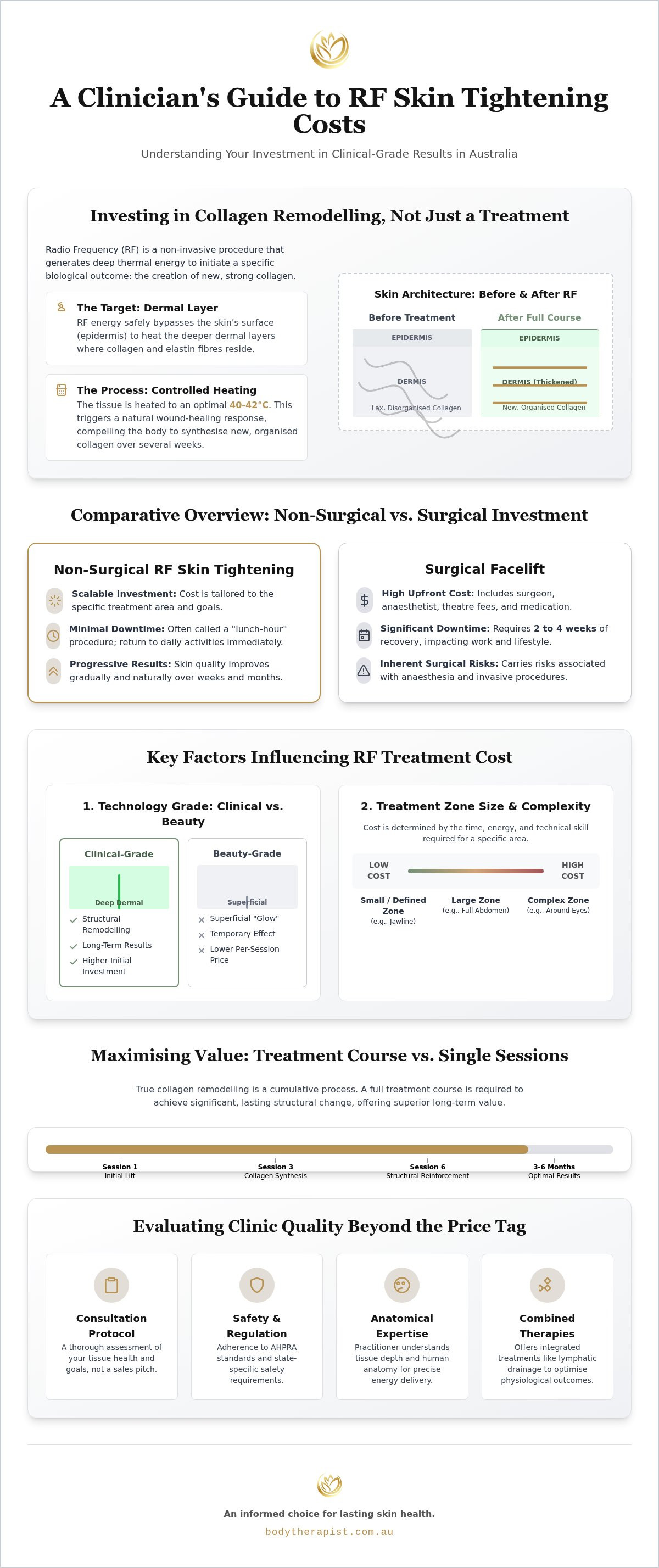 Radio frequency skin tightening cost australia