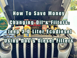 How To Save Money Changing Oil & Filters On Jeep 3.0 Liter Ecodiesel