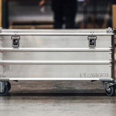 Zarges Casters for rolling boxes around