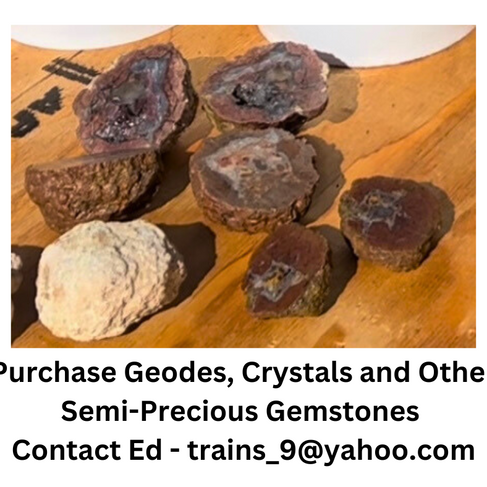 This is a rockhounding overlanding adventure. For Purchasing Geodes and pictures of processed geodes.
