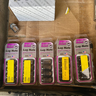 New Lug Nuts Needed to mount the Mopar Center Caps On steel wheels