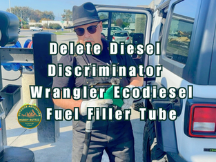 Delete Diesel Discriminator From Wrangler Ecodiesel Fuel Filler Tube