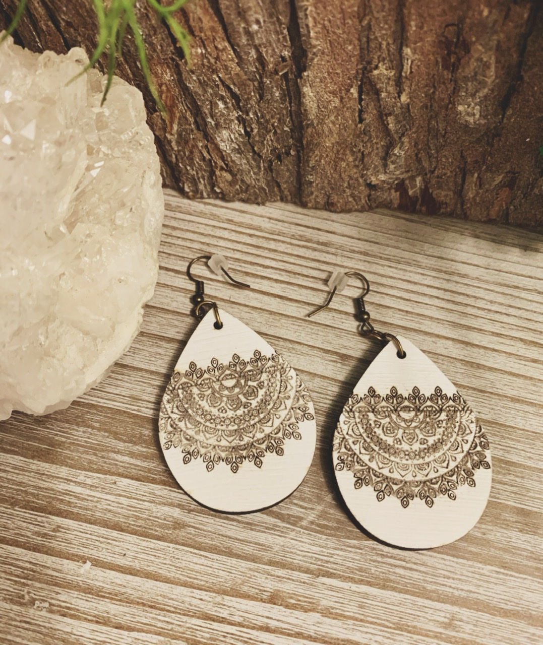 Handcrafted Wooden Earrings