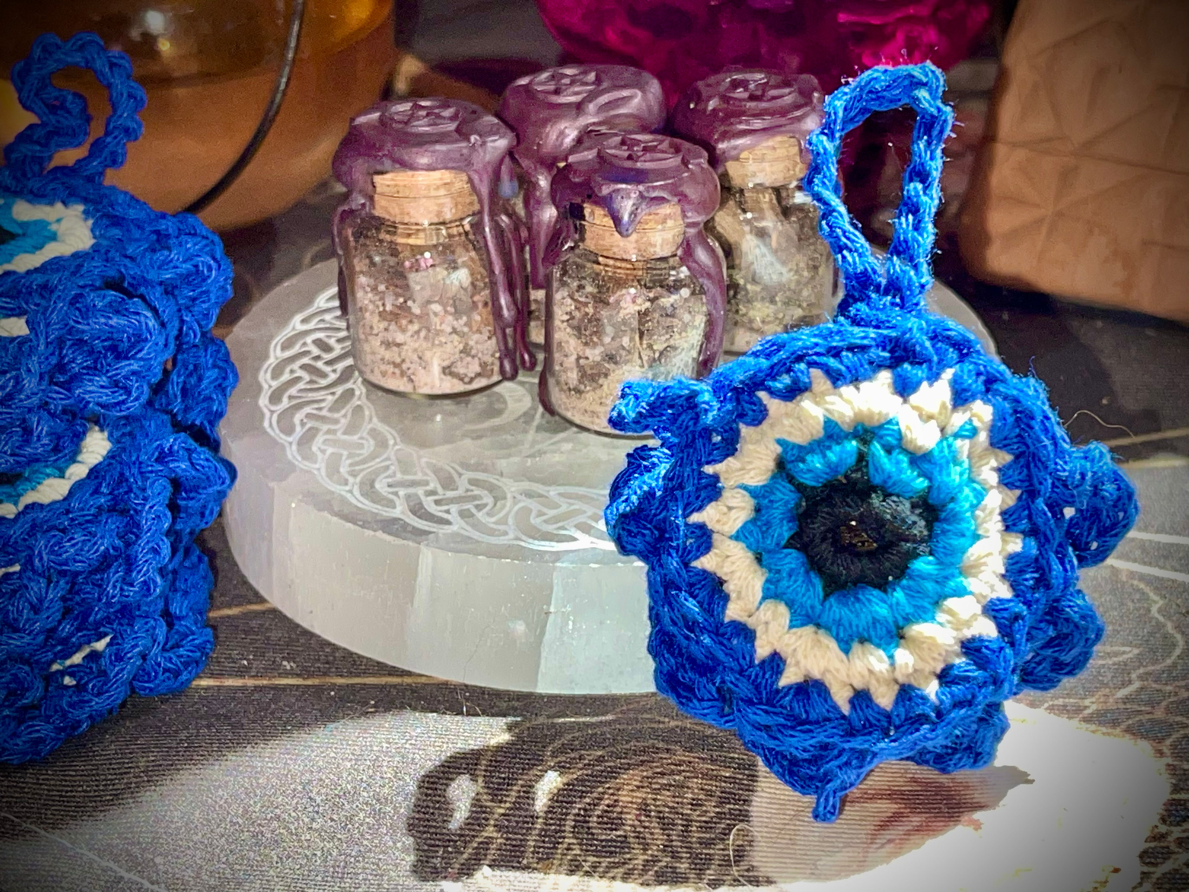 Evil Eye Protection Spell Jar Talisman