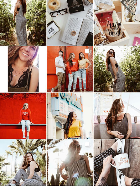 Instagram Feed of Personal Branding Content
