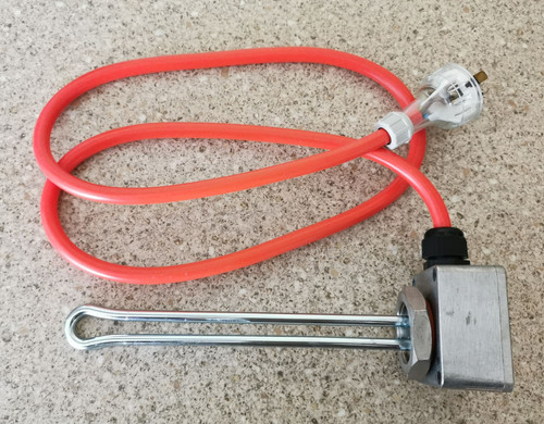 CAMCO Heating Element HE1 2500W inc mounting hardware - 200mm | Brewbuild