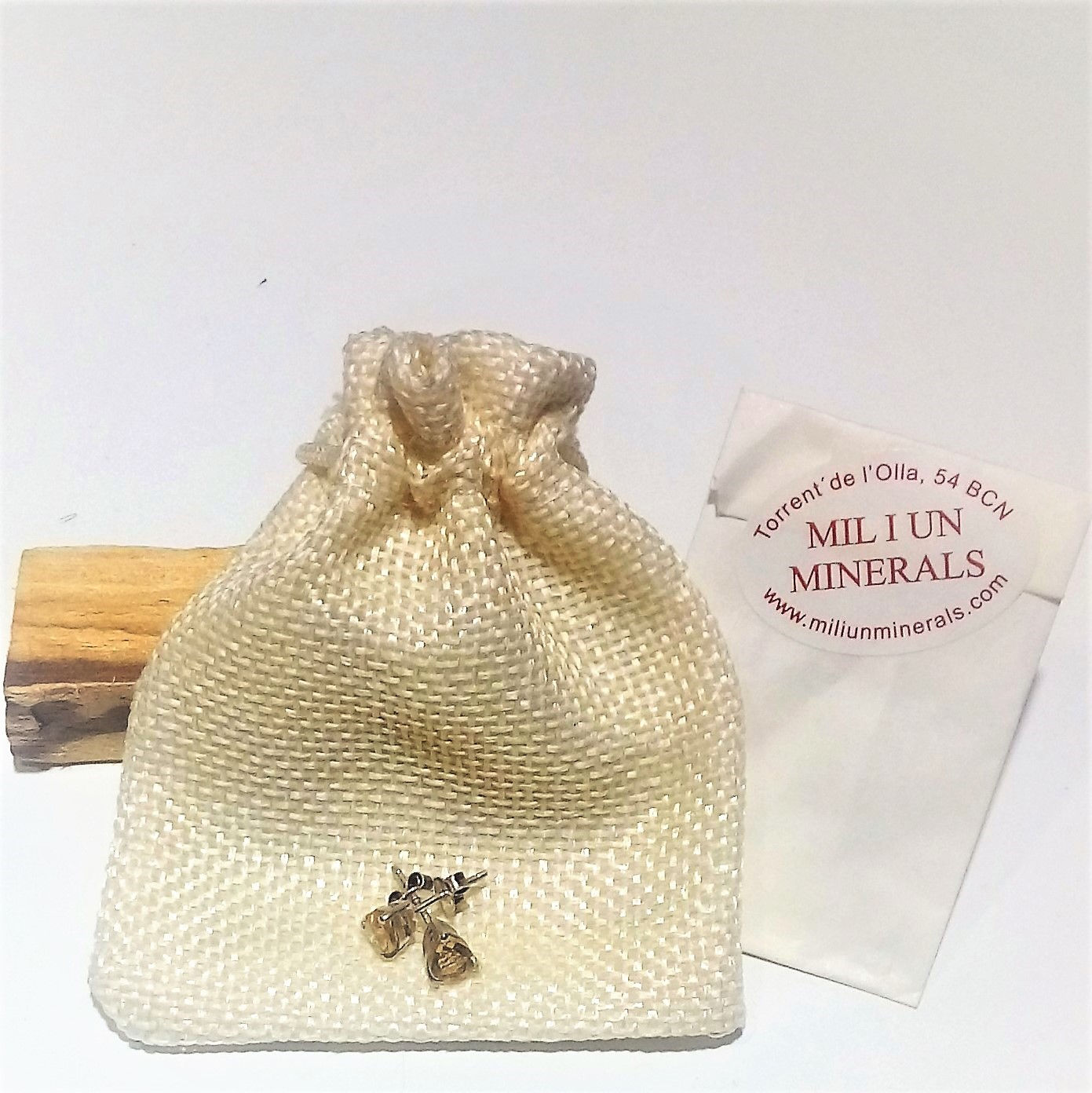 Pendientes Cuarzo Citrino