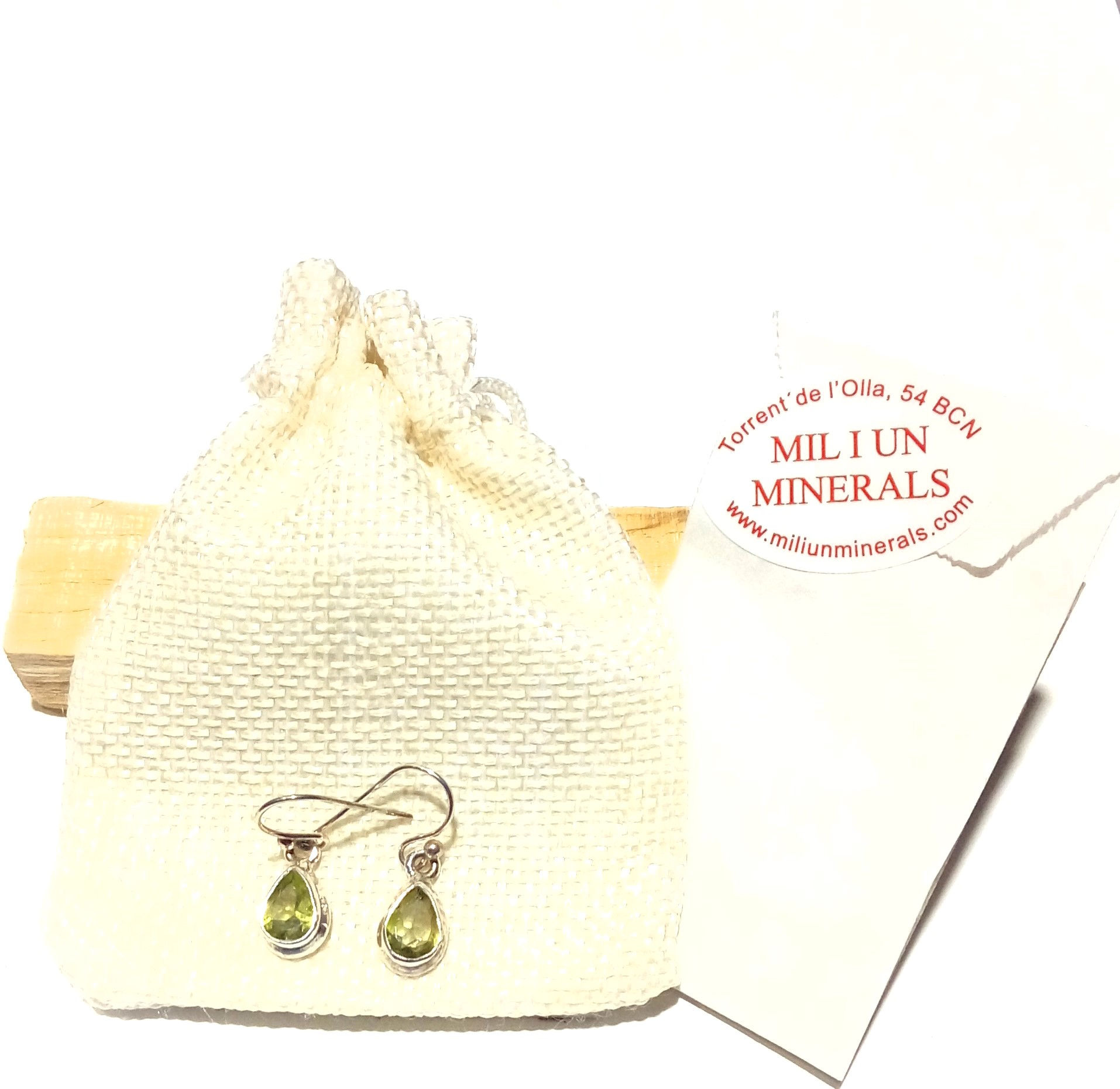 Pendientes Olivino Peridoto