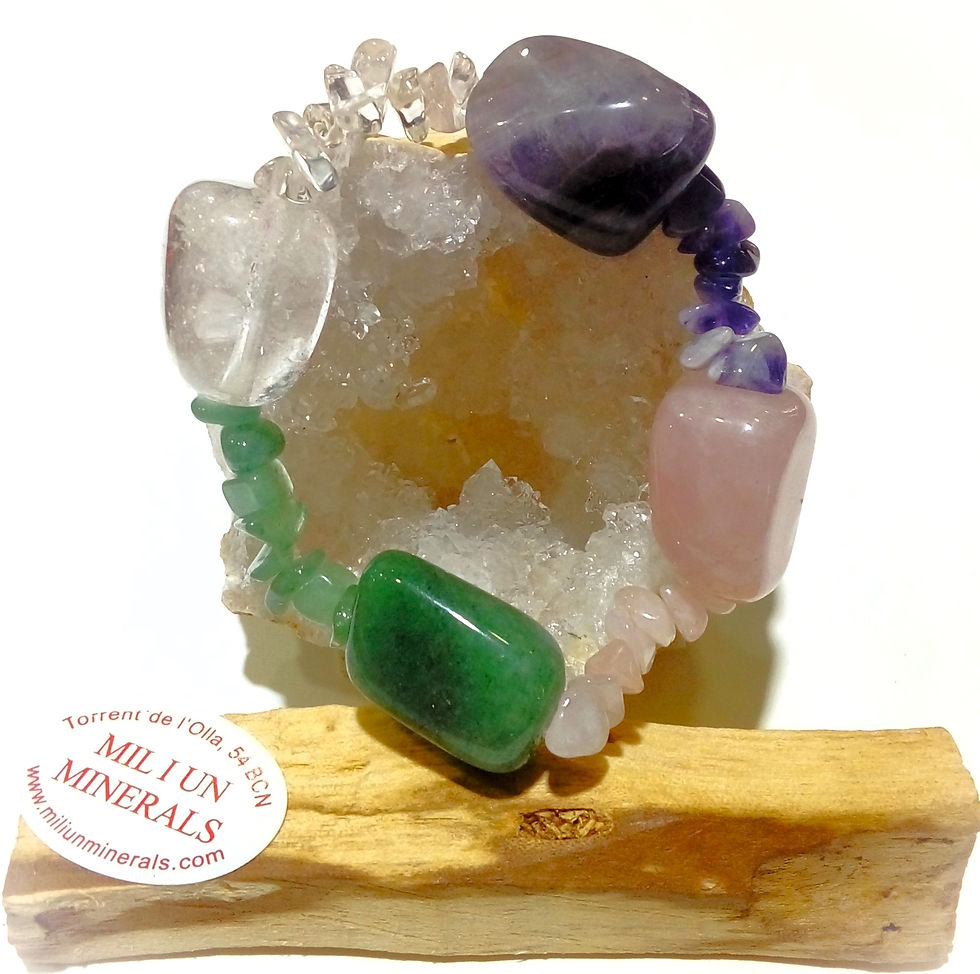 Pulsera Cuarzo Cristal de Roca