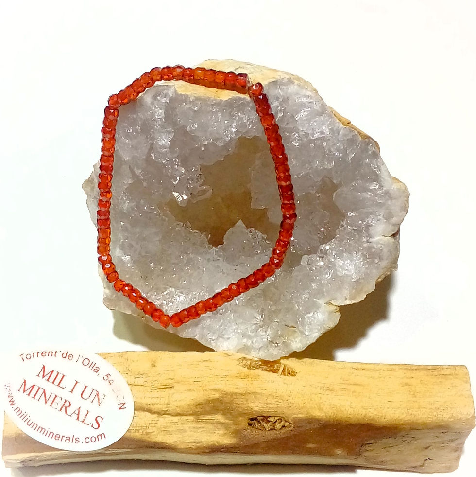 Pulsera Espinela Roja