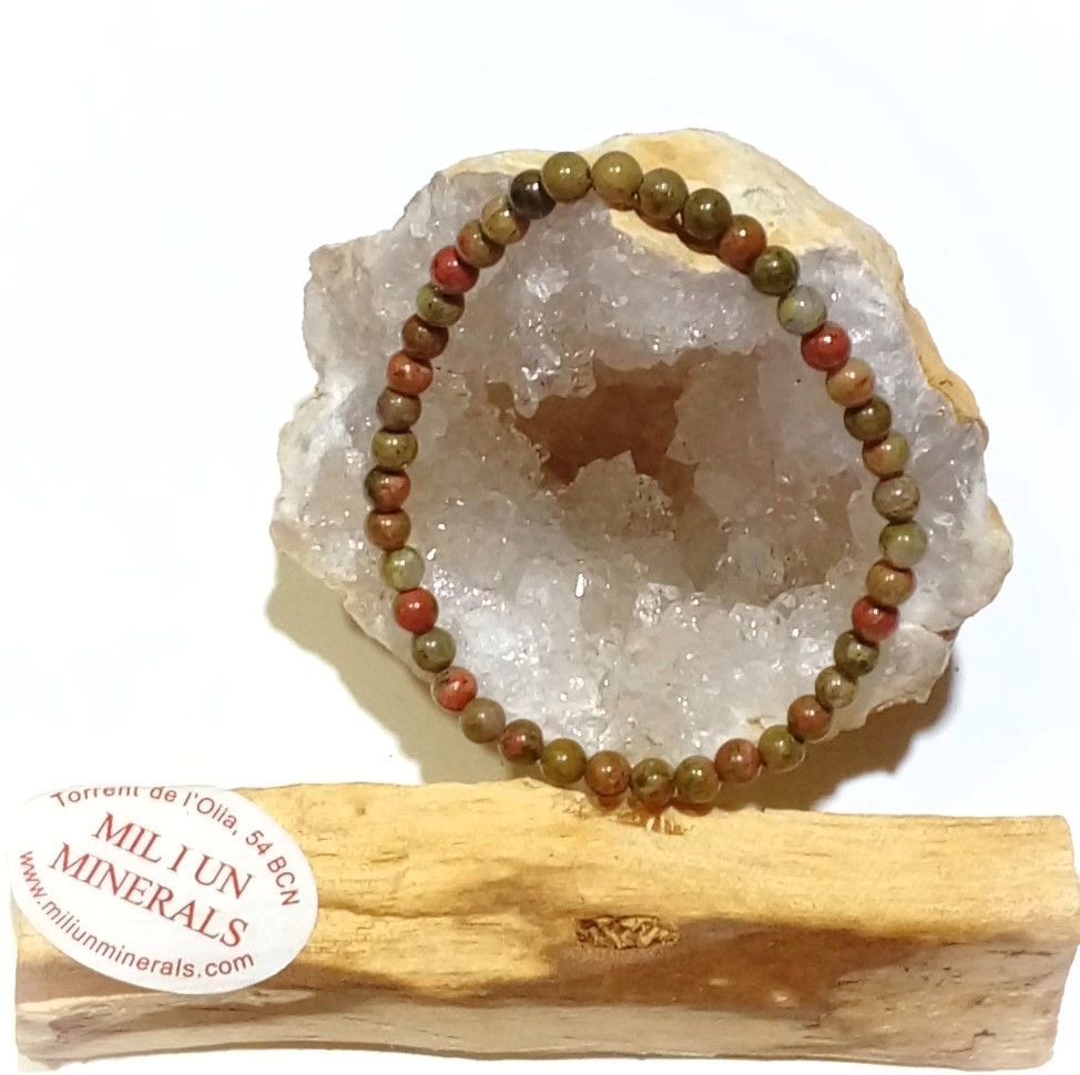 Pulsera Jaspe Unakita