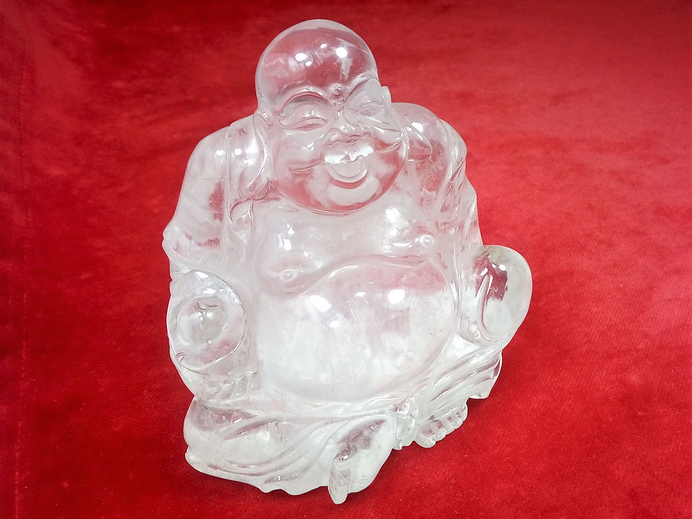 Buda Cuarzo Cristal de Roca