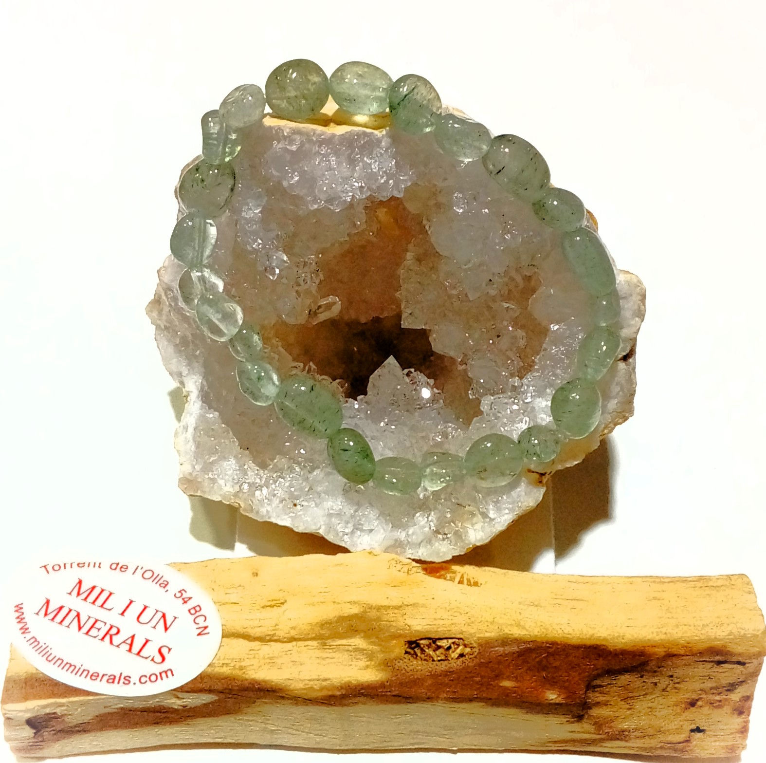 Pulsera Fluorita Verde