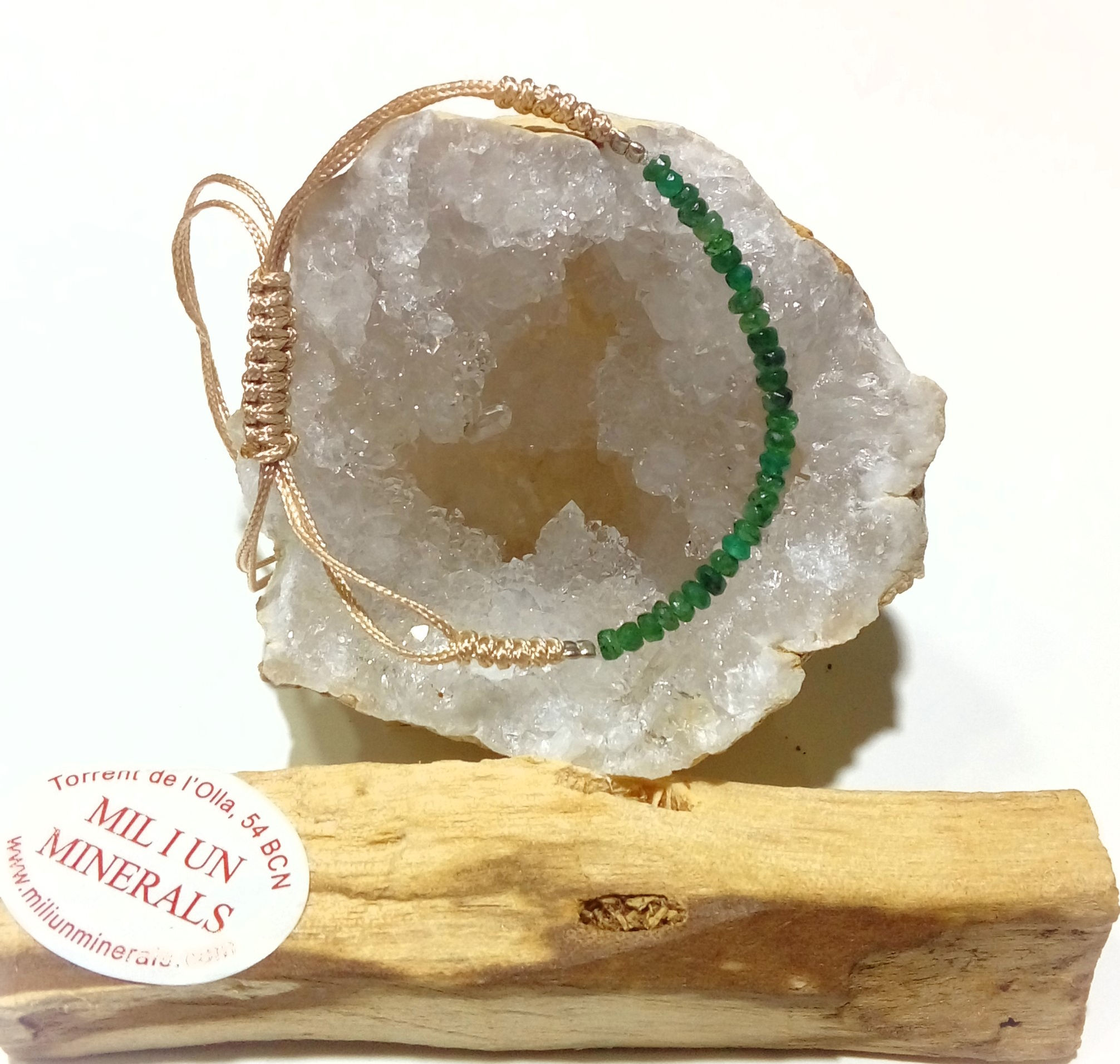 Pulsera Espinela Verde