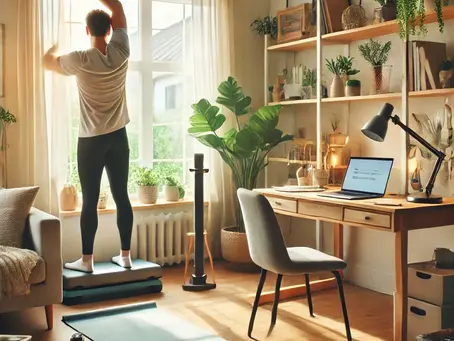 Staying Physically Active While Working Remotely: Tips and Exercises