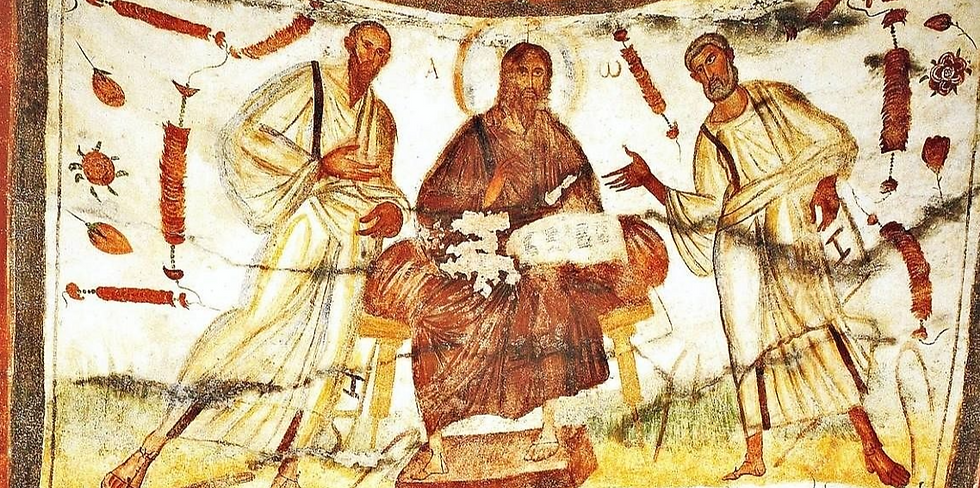 Catacombe di Santi Marcellino e Pietro, III sec. d.C.