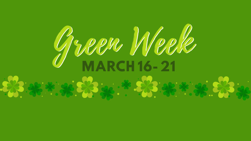 It’s Green Week!