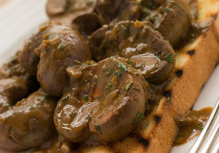 Devilled Kidneys on Toast