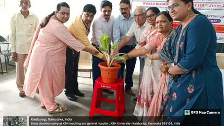 Blood Donation Camp on World Blood Donors Day - June 14, 2024