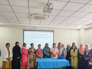 Clinicopathological discussion was conducted by Department of Pathology & OBG