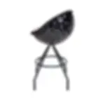 Golf Stuhl Golfball Stuhl Barhocker Schwarz Wunschfarbe im Golfball-Design lillus eagle Seitenansicht