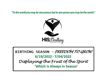 Join H.B.A. Agents in the BIRTHING EXPERIENCE 6.19.22 - 7.4.22