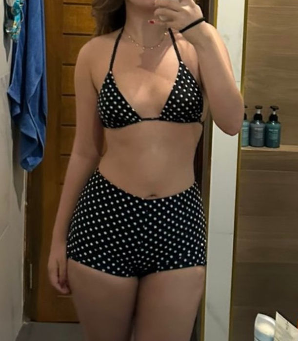 Thumbnail: DOTTIE Polka Swim Shorties