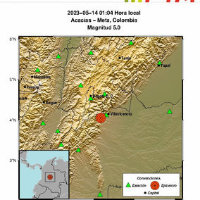 Fuerte sismo sacudió a Bogotá y Soacha