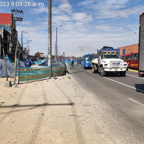 Cierres viales en la avenida Ciudad de Cali por obras del Metro