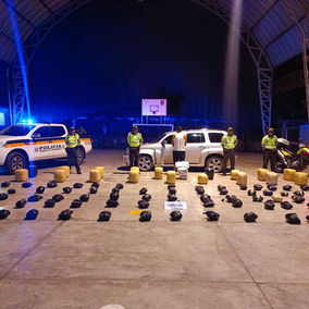 Incautan 187 kilos de marihuana que iban a ser distribuidos en Soacha