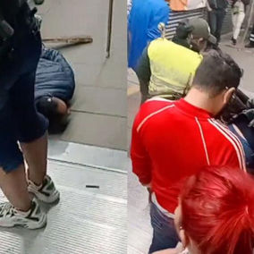 Presunto ladrón en Transmilenio acabó golpeado y sin pantalones