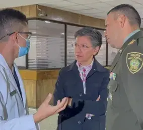 Patrullero impactado con un artefacto explosivo se encuentra en coma inducido