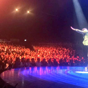 Estudiantes y artistas de Cundinamarca asistieron a los ensayos del Circo del Sol