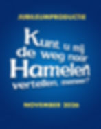 VOORVERKOOP JUBILEUMWEEKEND - 'Hamelen'