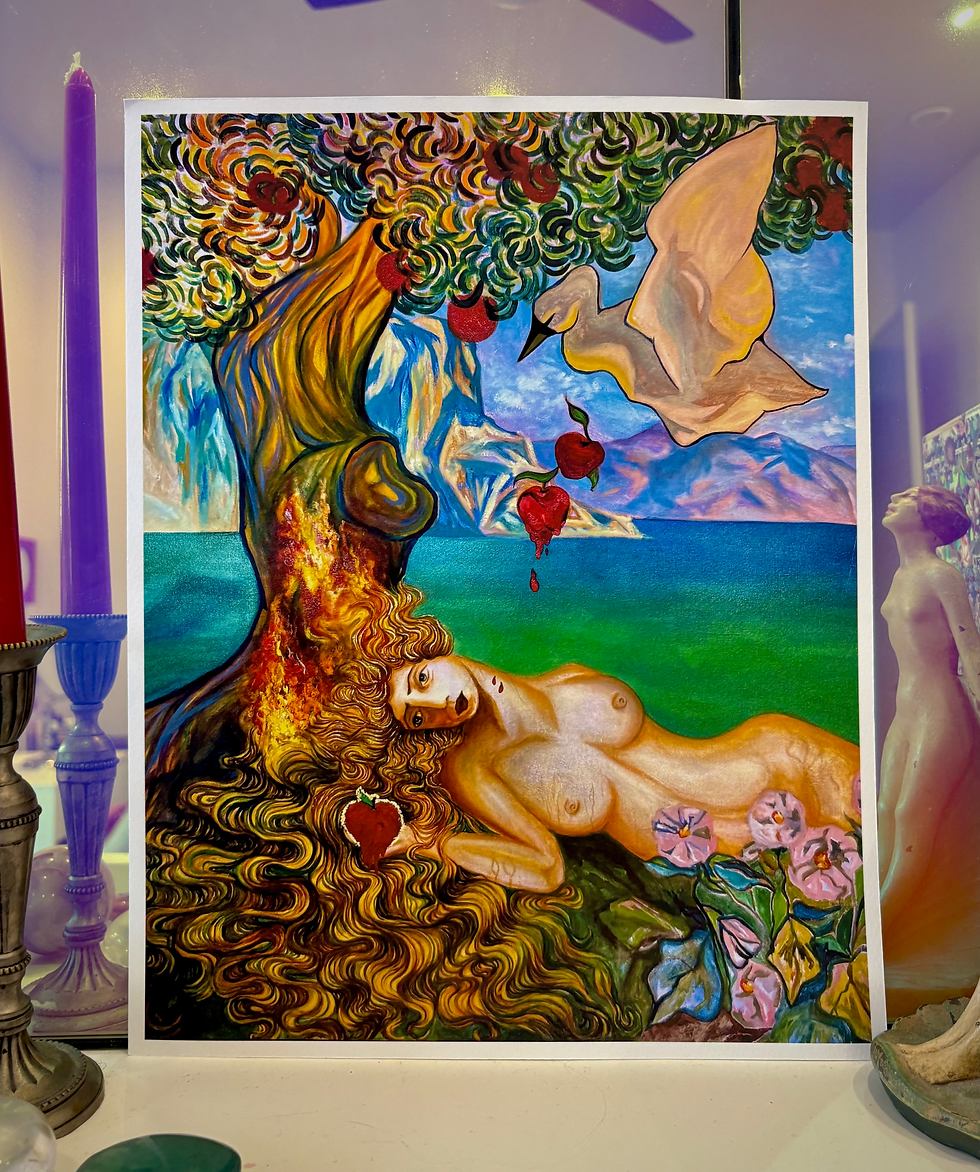 Thumbnail: ~ EVE ~ Painting Print